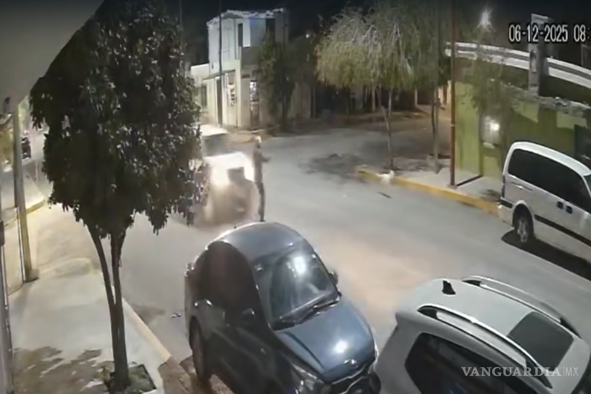 Frontera: Muere peatón arrollado en la Occidental; cámaras captan momento exacto (video)