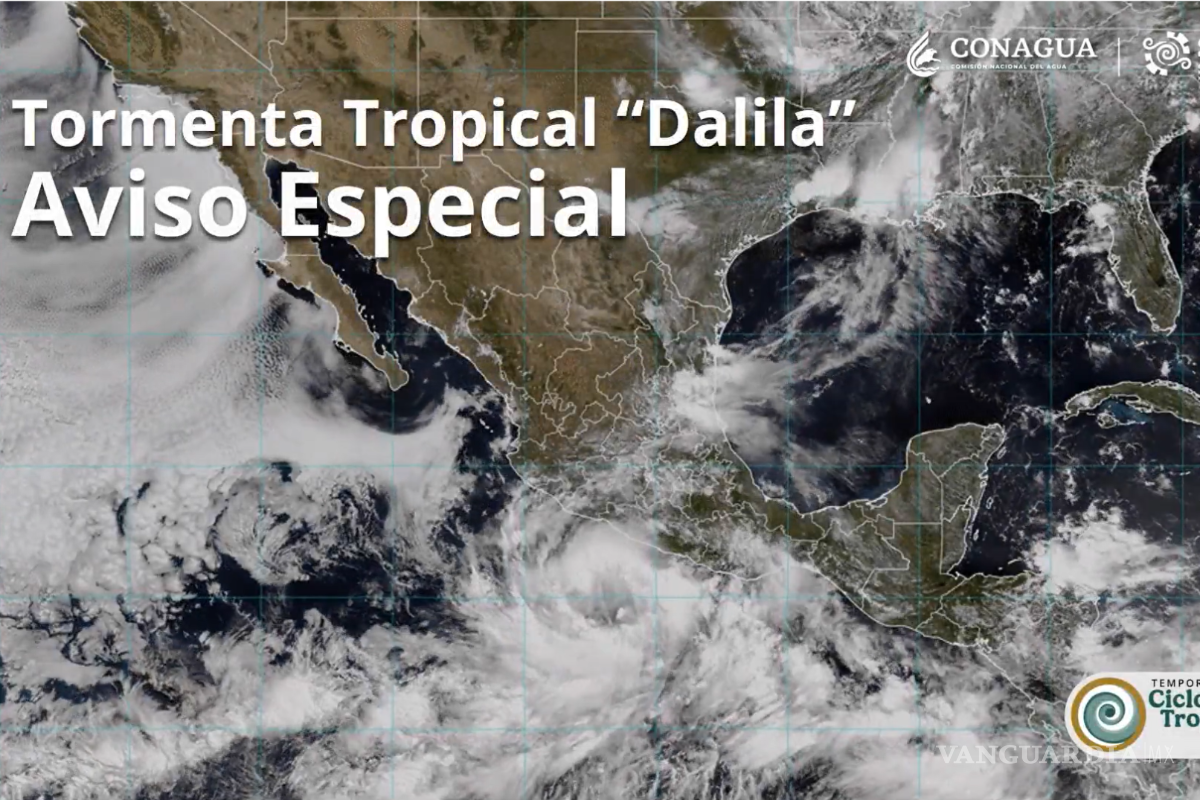 Tormenta tropical Dalila y sistemas generarán tormentas, vientos fuertes y calor extremo en estos estados