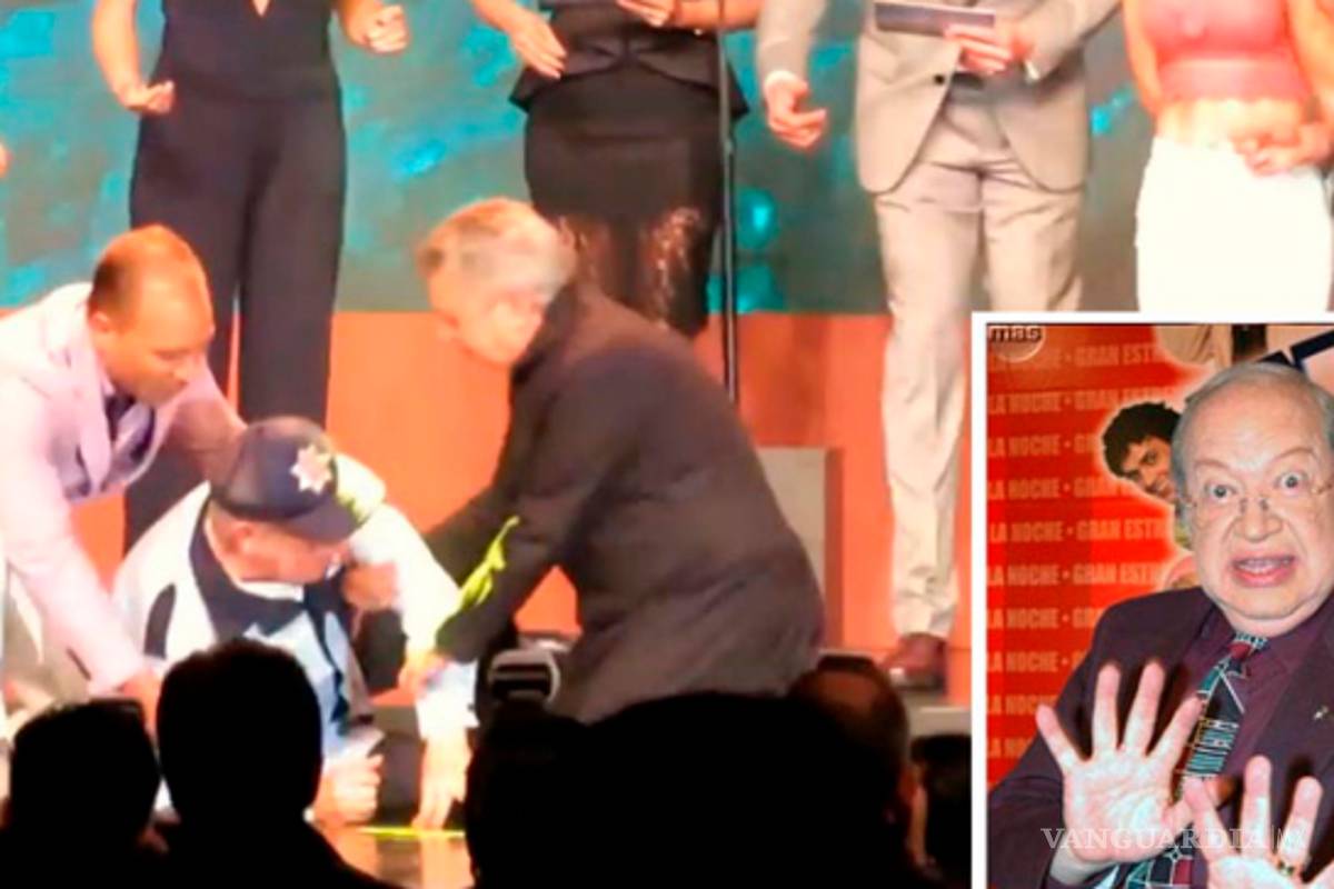 A sus 78 años Eduardo Manzano sufre aparatosa caída