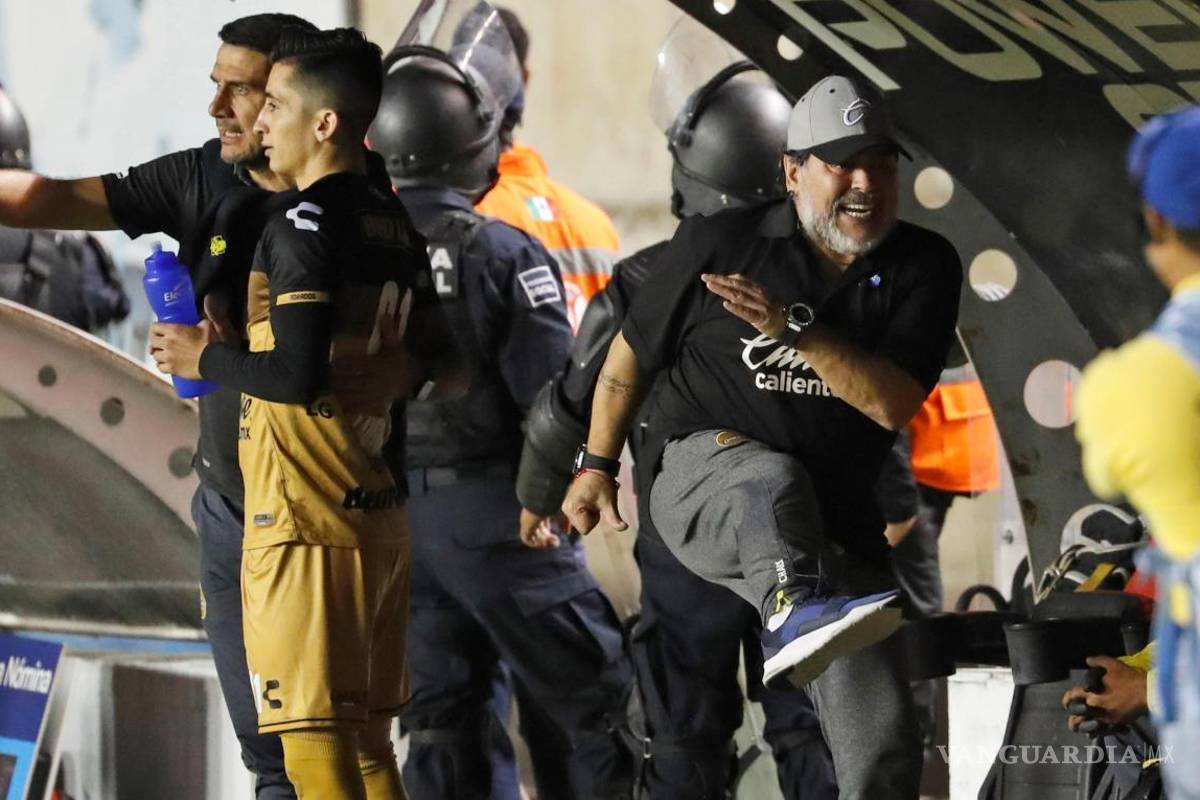 La condición que puso Maradona para quedarse en Dorados