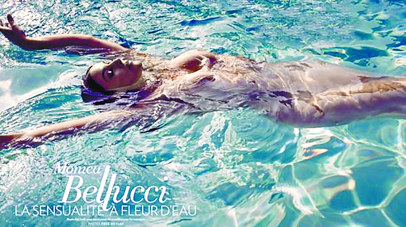 El desnudo de Mónica Bellucci revoluciona las redes