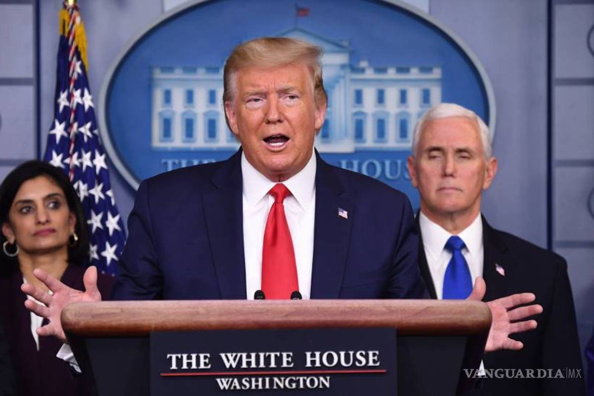Los peores días de la pandemia han quedado atrás, asegura Trump