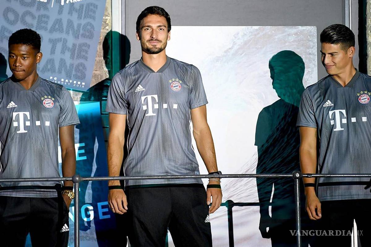 Segunda camiseta del Bayern Múnich en Champions es de plástico reciclado