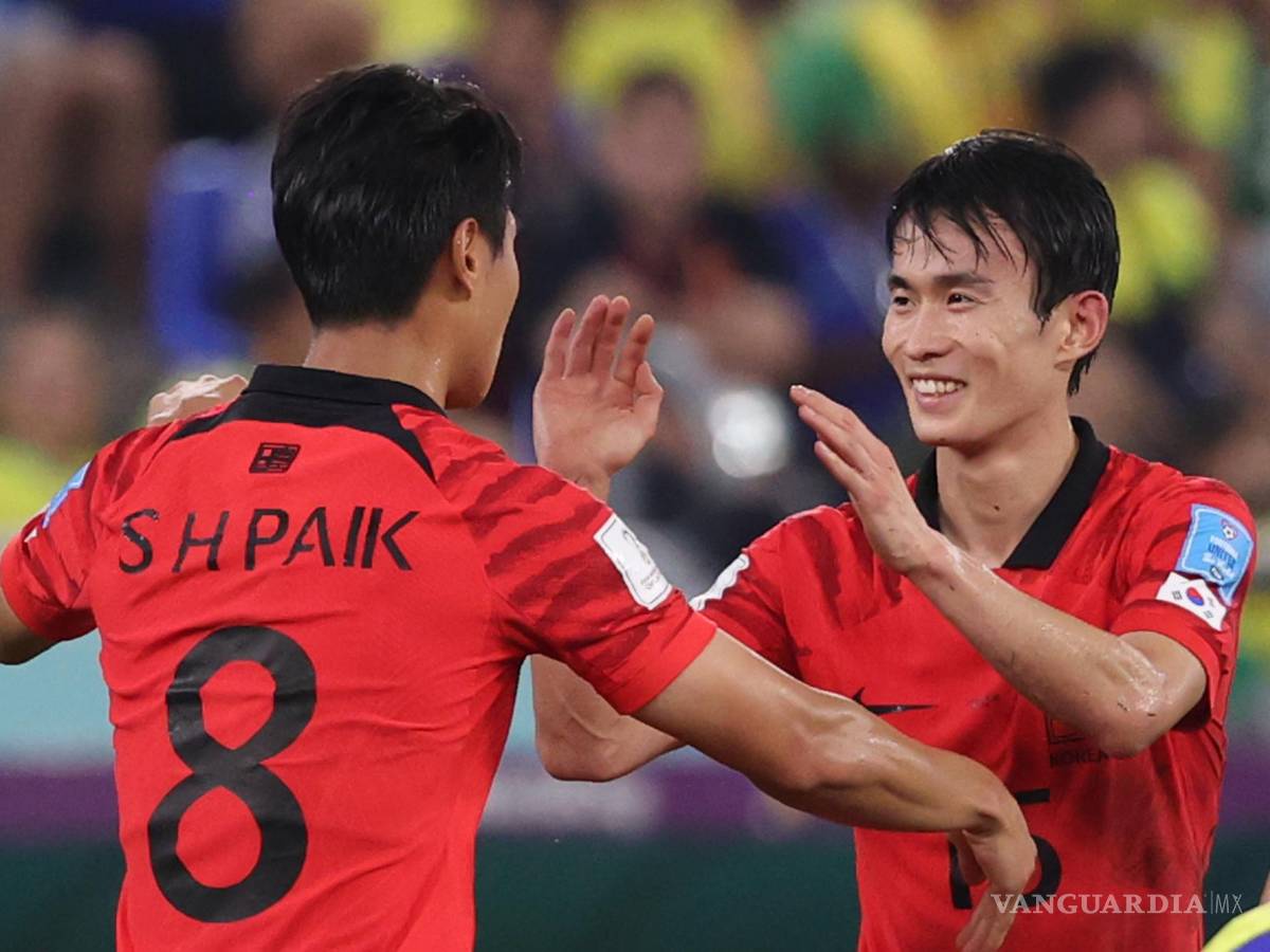 $!Seungho Paik anotó el tanto de la honra para los coreanos.