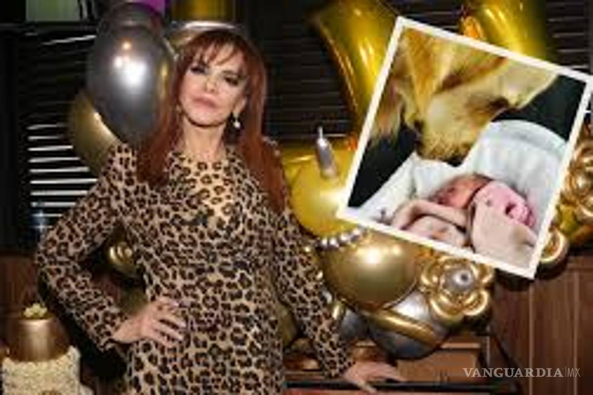 Lucía Méndez ya es abuela, presume a su nieta en redes sociales