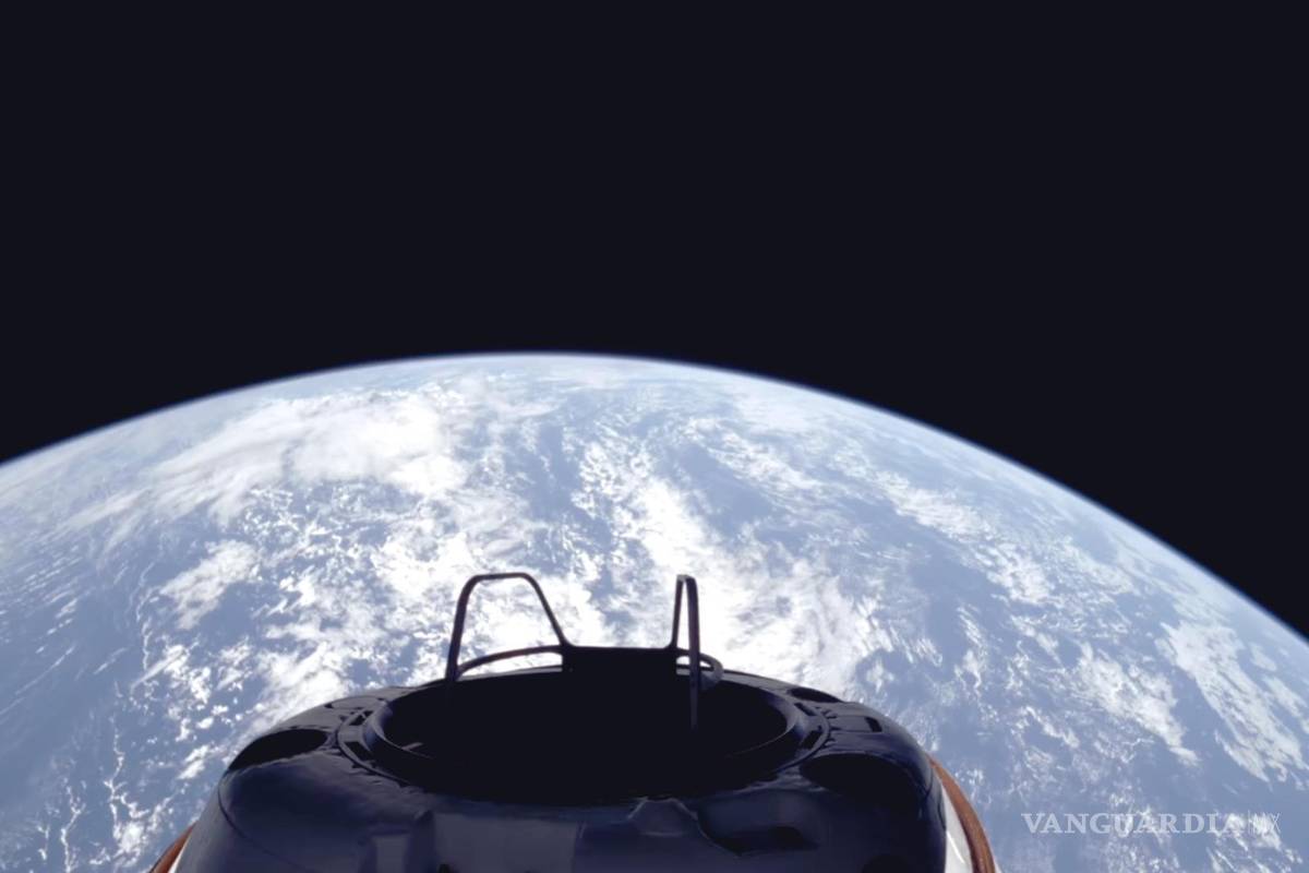 Polaris Dawn supera logra superar los 1,400 kilómetros de altitud, el viaje tripulado más lejano en 50 años