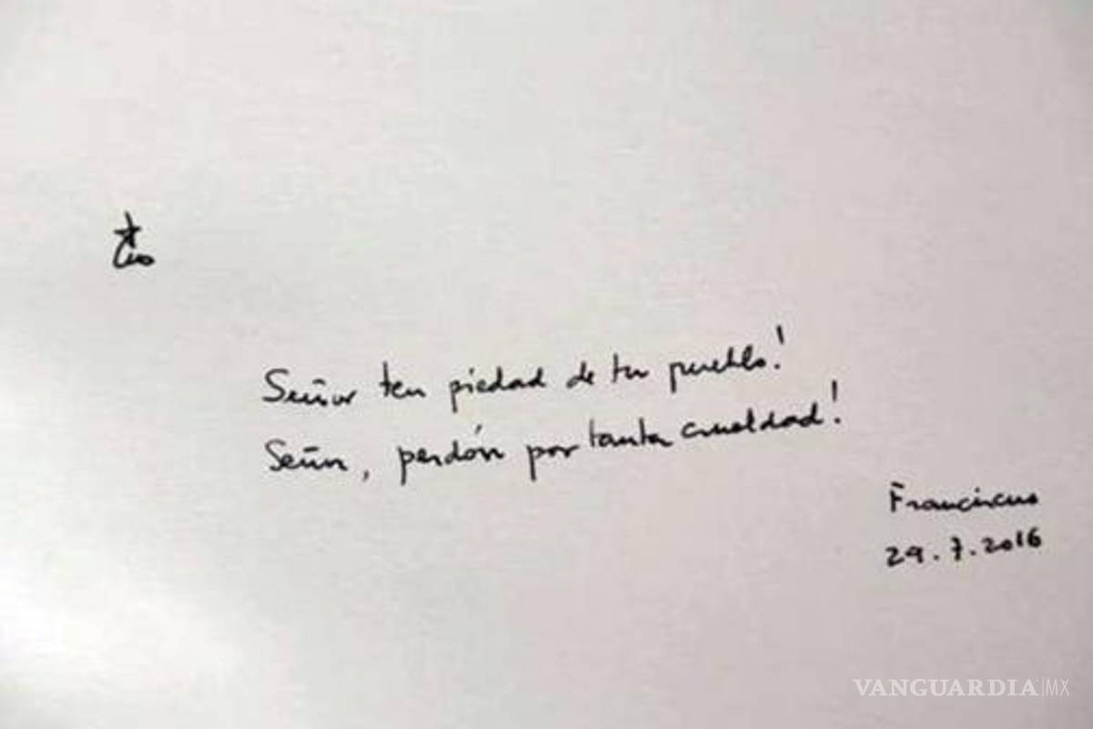 $!Papa Francisco visitó los campos de Auschwitz y Birkenau