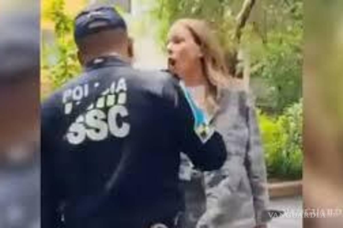 Reprueba SSC de la Ciudad de México las agresiones contra ‘Lady Racista’ tras audiencia