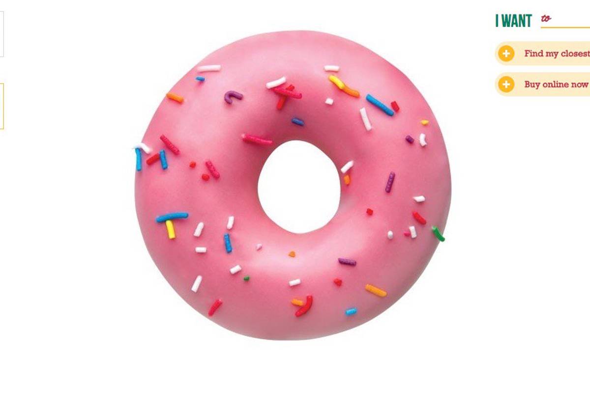 Krispy Kreme sacó al mercado la dona de Homero Simpson
