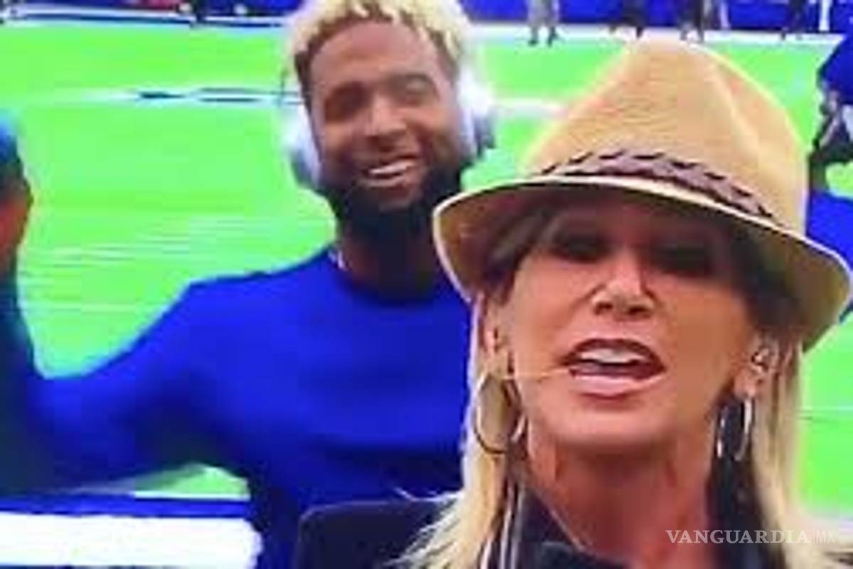 Odell Beckham le baila a una reportera de Fox Sports (video)
