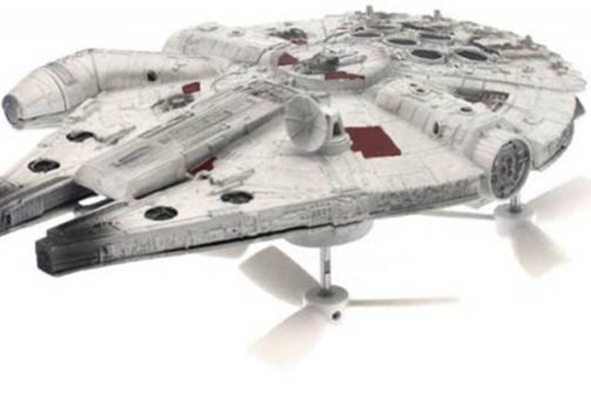 ¿Fanático de Star Wars?, llegan los drones del X-Wing, Speeder Bike y el Halcón Milenario