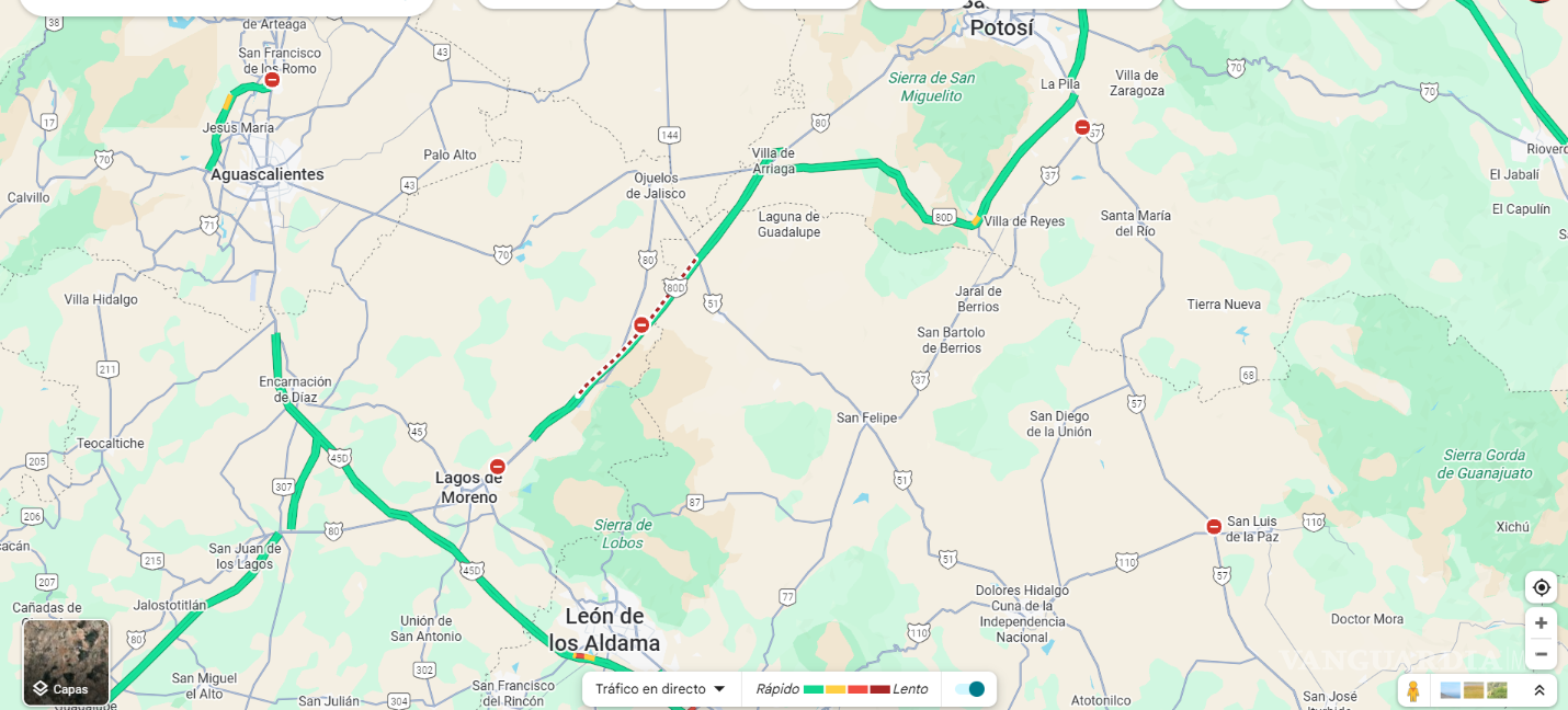 $!Paro Nacional de Transportistas: Así se ven los bloqueos carreteros en México