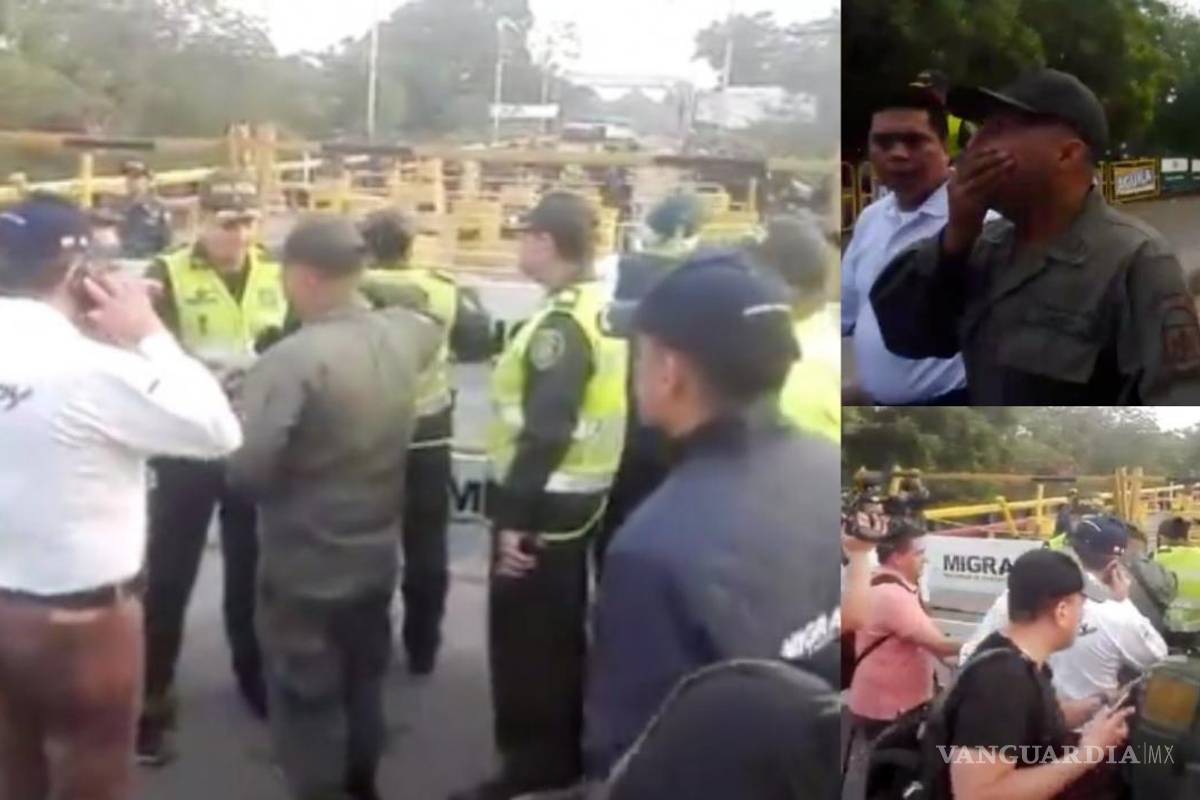 Militares de la Guardia Nacional roban tanqueta, desertan y escapan de Venezuela y son recibidos con aplausos en Colombia