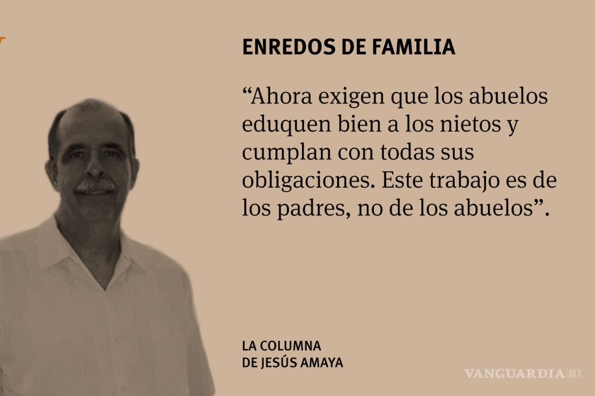¿Abuelos o padres?
