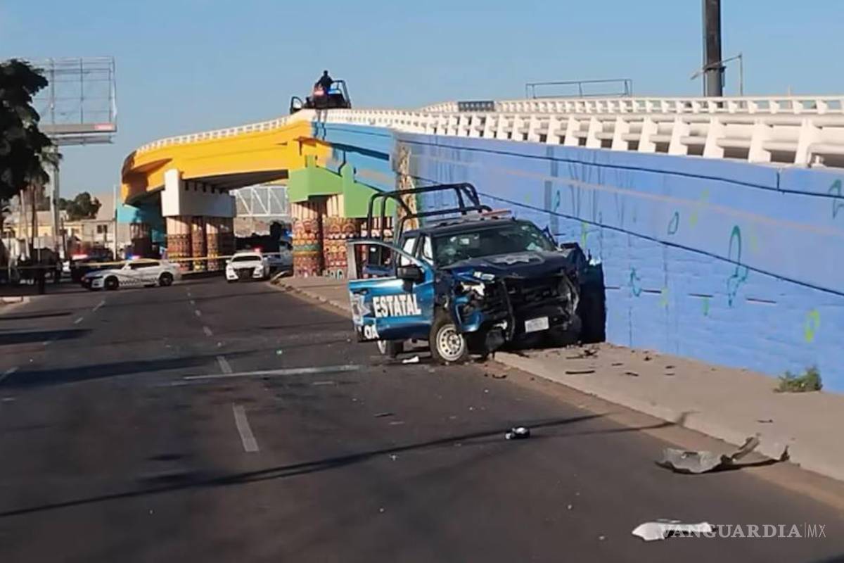 Atacan a policías estatales en Sinaloa; resultan cuatro heridos y un muerto