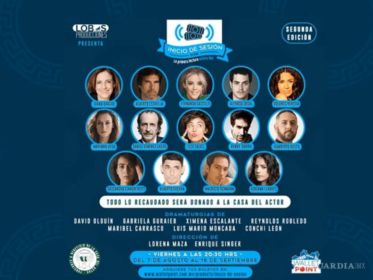 $!Hacen teatro con causa en plena pandemia en 'Inicio de Sesión'