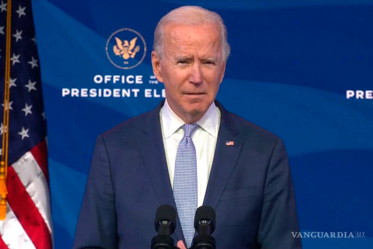 La democracia está bajo un asalto sin precedentes: Joe Biden por manifestación en el Capitolio