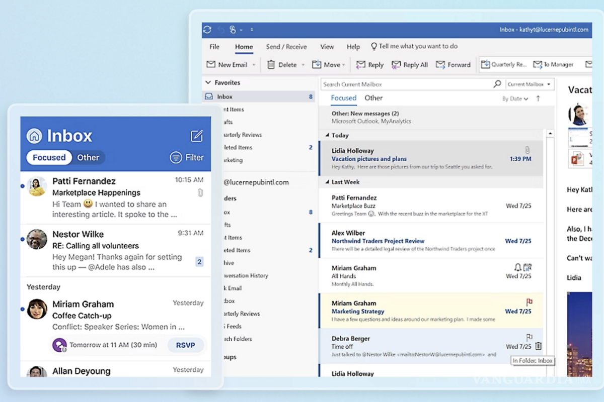 $!Outlook está reforzando la seguridad de sus usuarios.