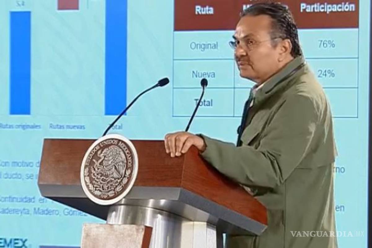 Plan contra el 'huachicoleo' baja robo de barriles de combustible a 11 mil 200: Pemex