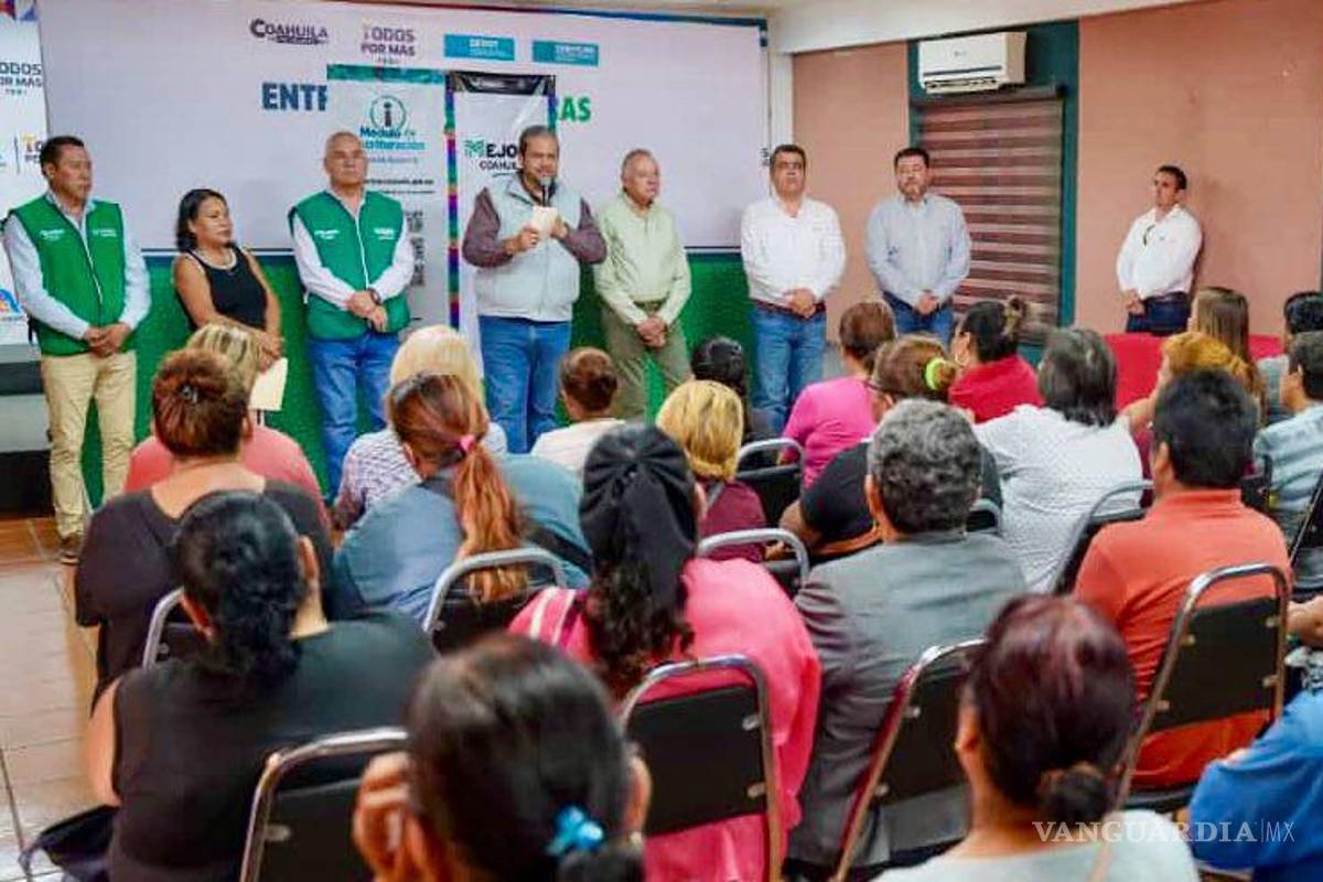$!Autoridades municipales y estatales participaron en la firma del convenio, reforzando la colaboración para consolidar el desarrollo y patrimonio de Ramos Arizpe.