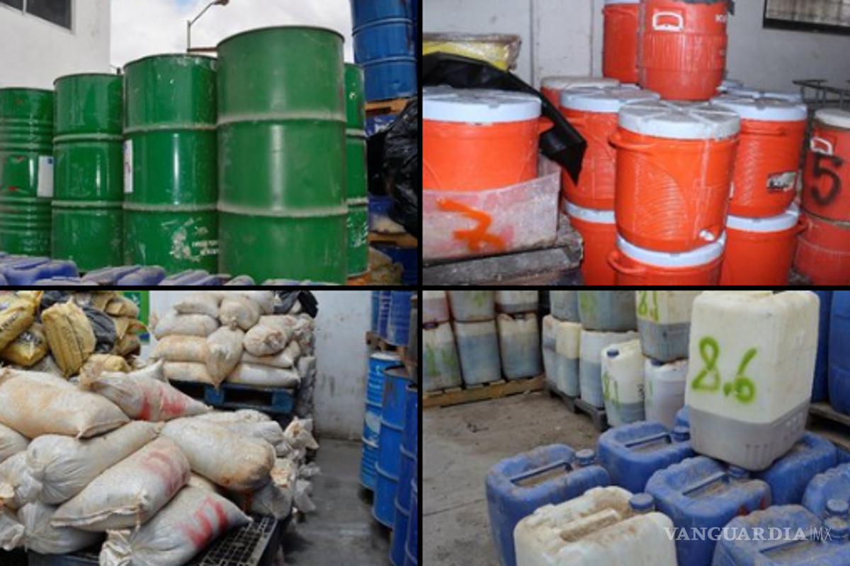 FGR destruye 36 toneladas de drogas y precursores químicos, y más de 735 mil pastillas de fentanilo