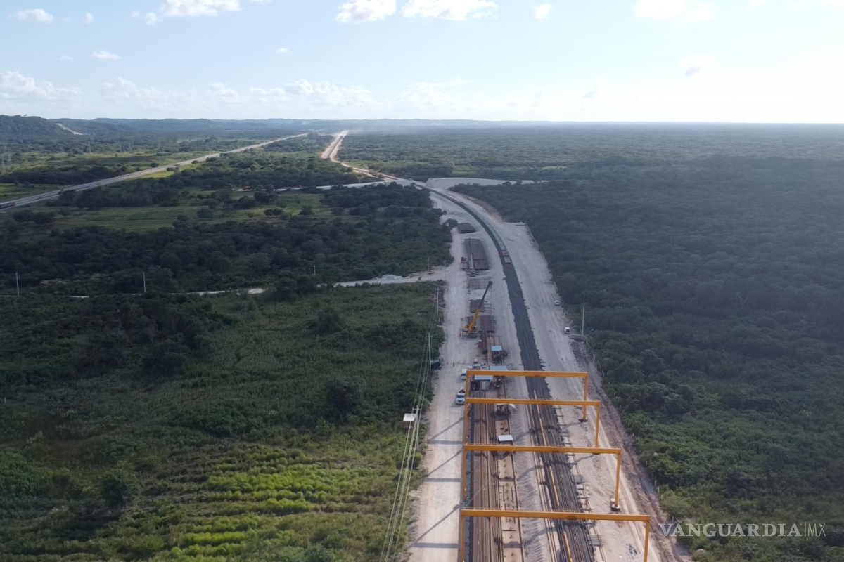 Tren Maya apenas lleva terminados 529 kilómetros de vías; faltan 1,025