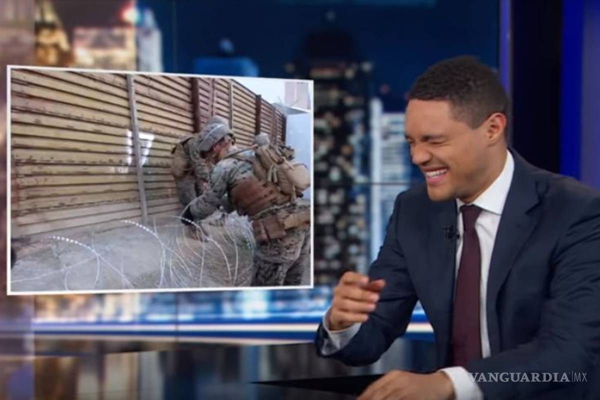‘México se está robando el muro’: se burla conductor de The Daily Show