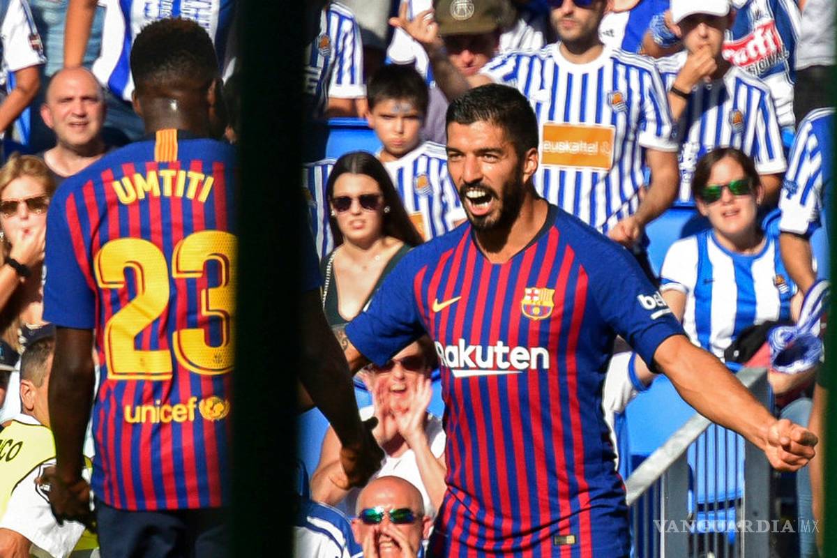 Con todo y susto Barcelona sacó el partido ante la Real Sociedad