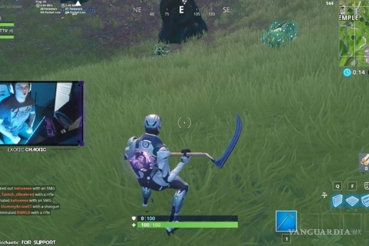 Jugador de Fortnite recibe fuerte donación durante retransmisión