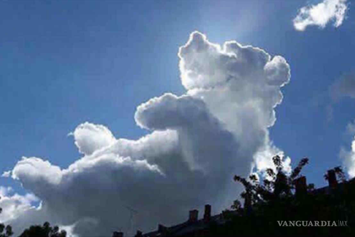 Captan nube en forma de ‘Winnie Pooh’ ¿Casualidad o Photoshop?