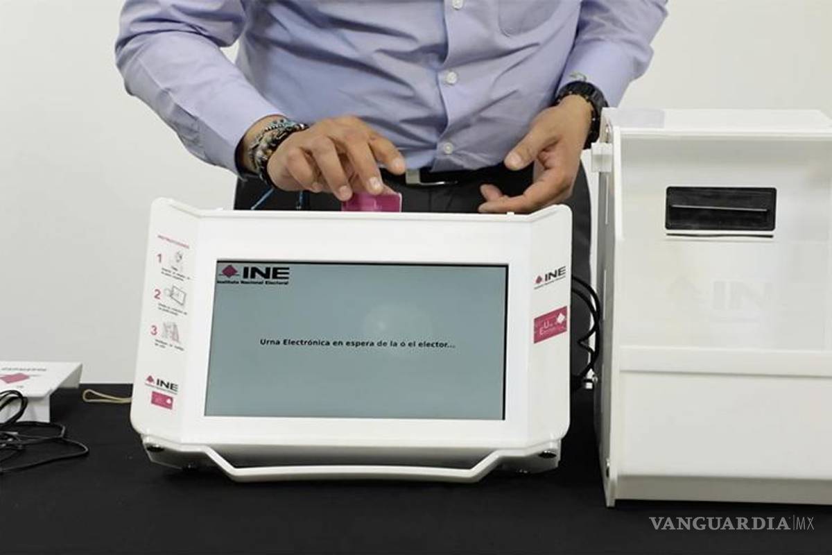 Votarán coahuilenses en 2026 en urna electrónica