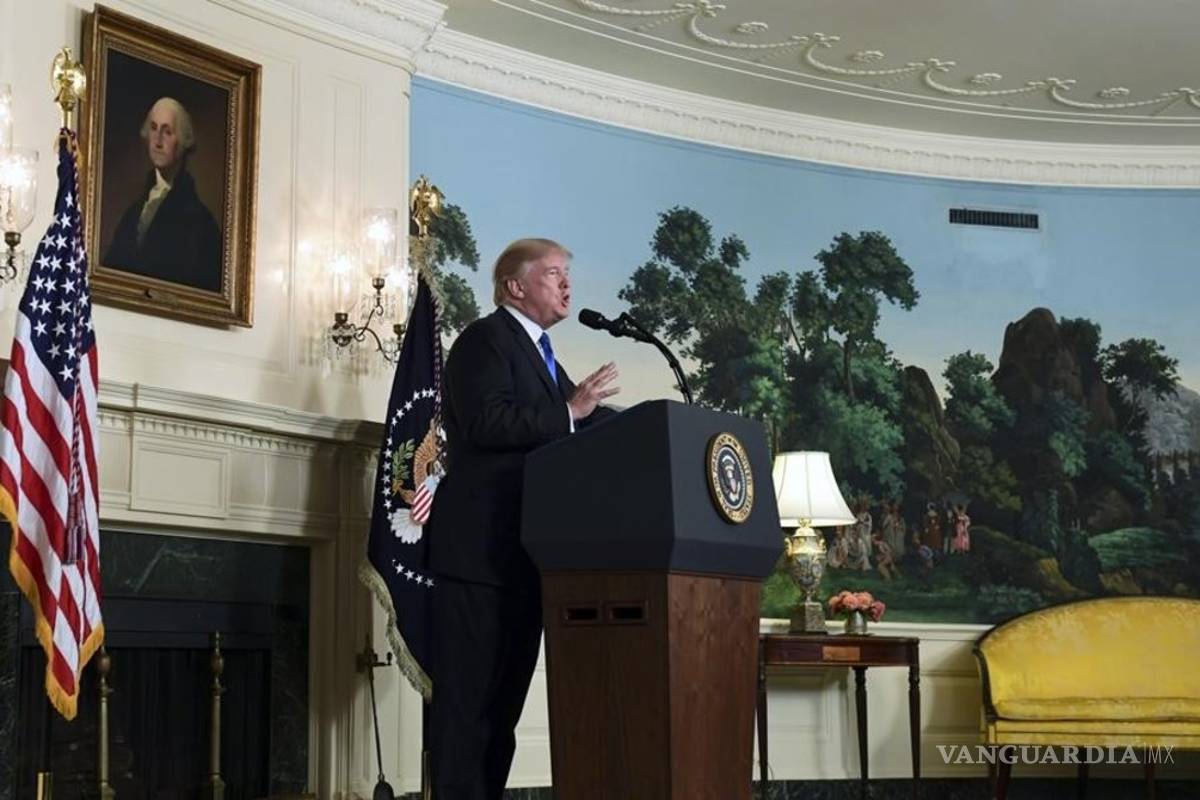 'Cancelar acuerdo con Irán es una posibilidad muy real', amenaza Trump
