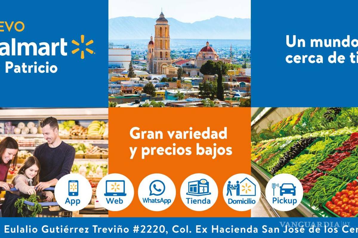 Inauguran Walmart San Patricio