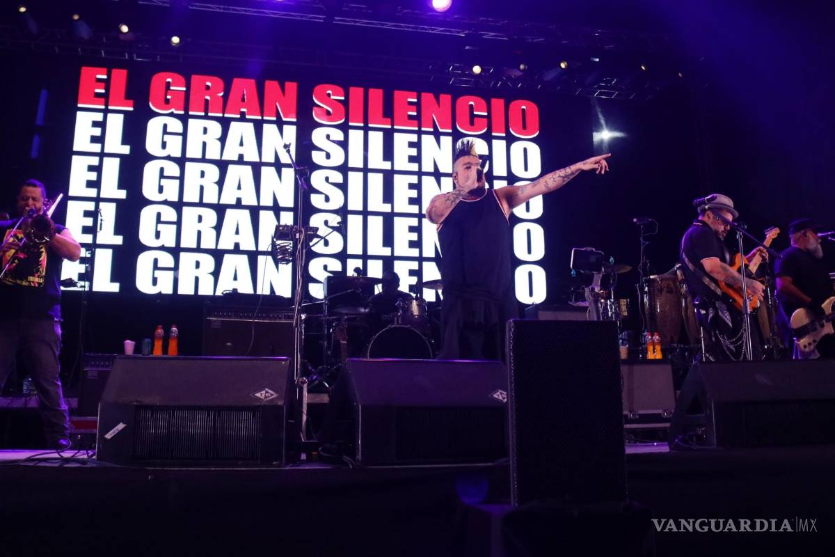 El Gran Silencio ‘hipnotiza‘ a sus fanáticos en la Feria Saltillo 2024