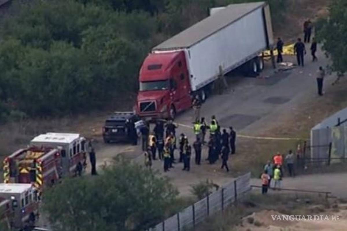 $!Se habla de tres personas detenidas, sin embargo no detallaron si hay alguna relación con el tráiler abandonado.