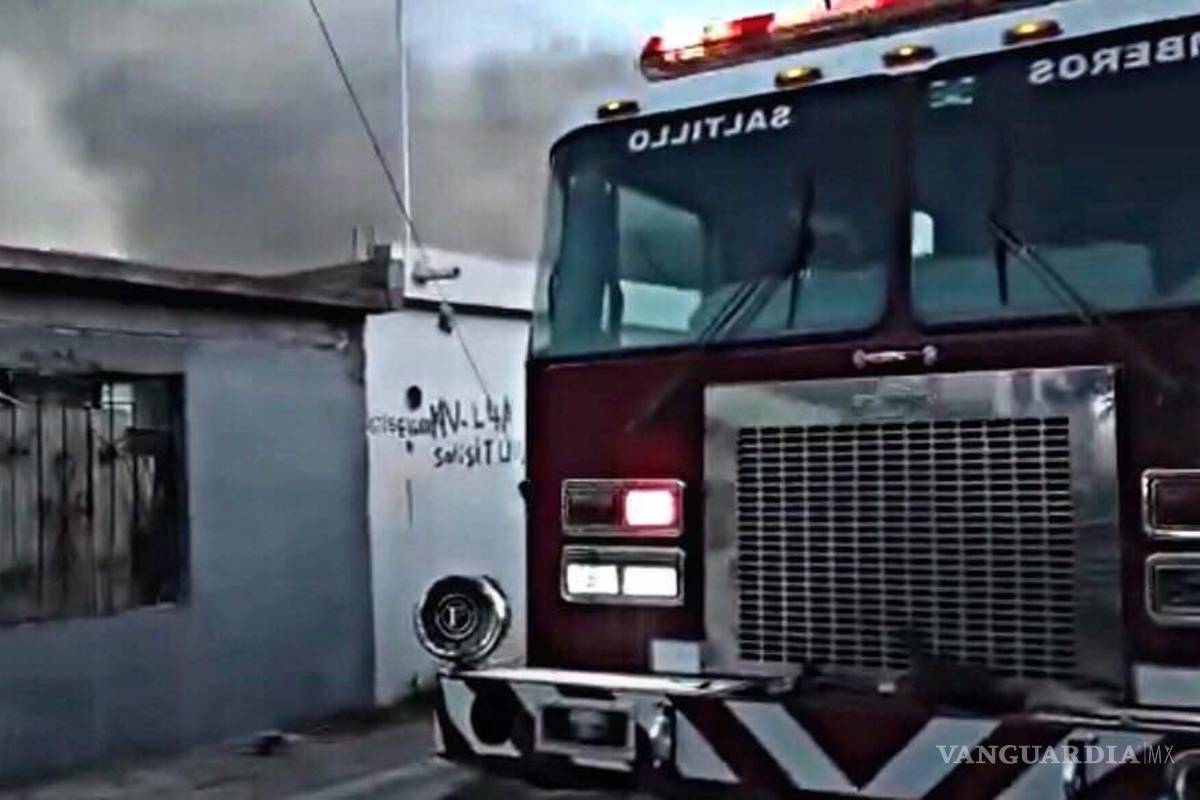 Saltillo: quema de basura se sale de control y provoca movilización de Bomberos