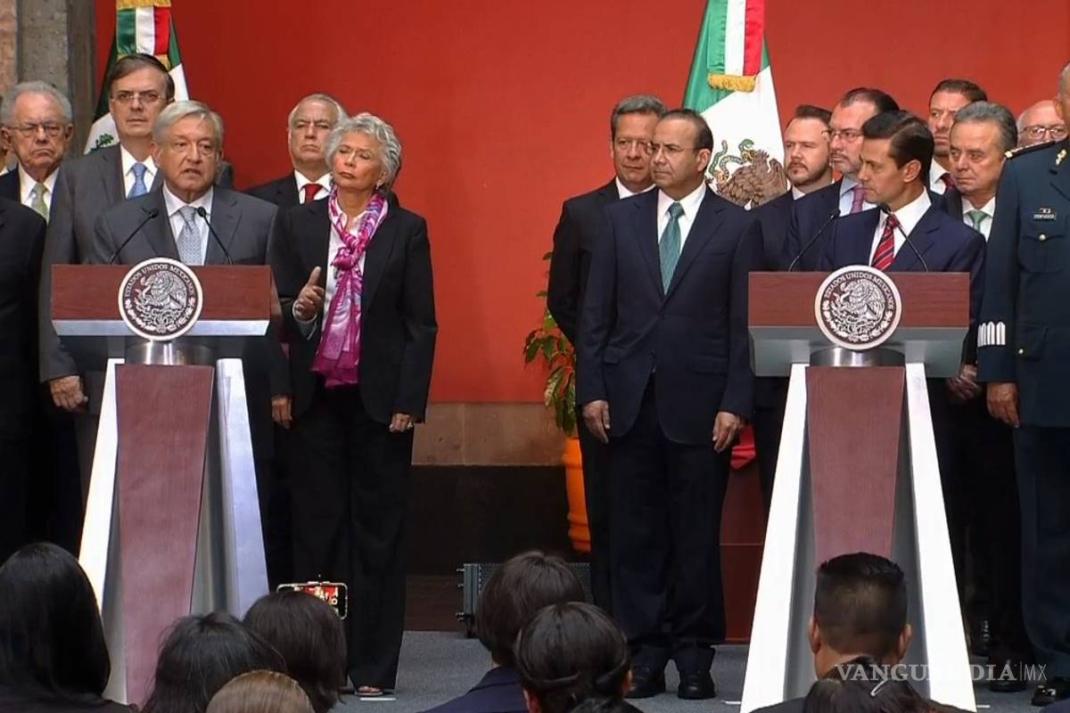 López Obrador agradece a Peña Nieto por proceso de transición respetuoso