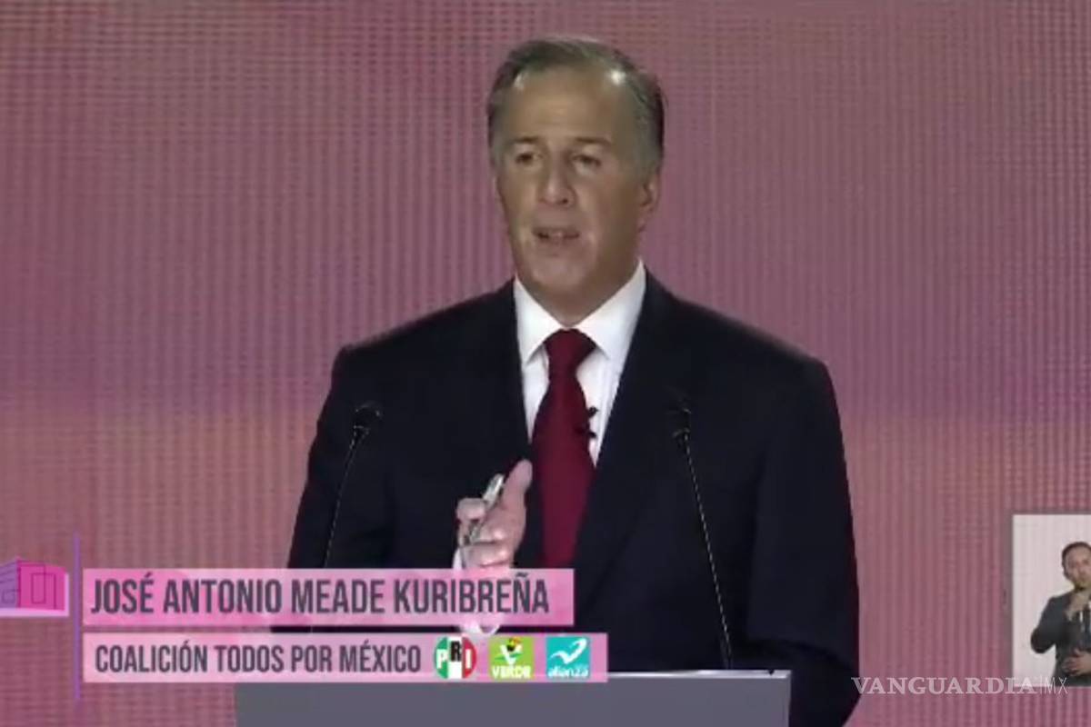 Meade acusa a AMLO de hacer equipo con "los malos"