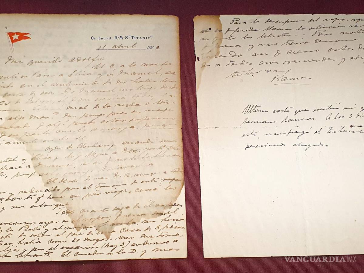 $!La carta fue enviada días antes de que su redactor muriera ahogado.