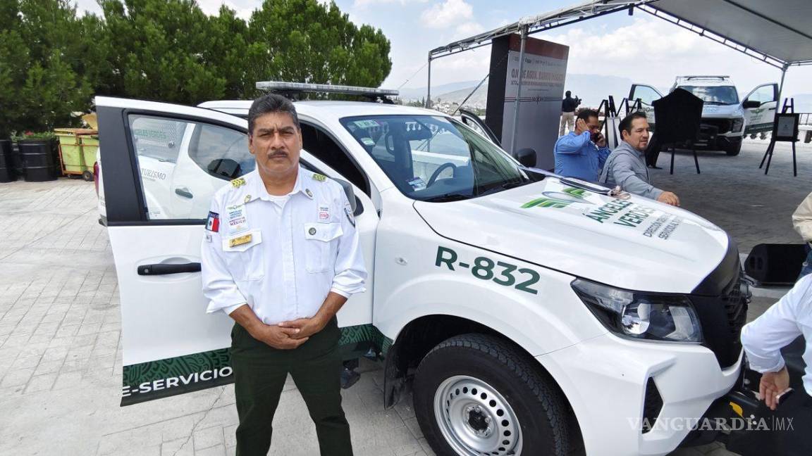 Por el frío extremo en Coahuila Ángeles Verdes intensifican sus patrullajes