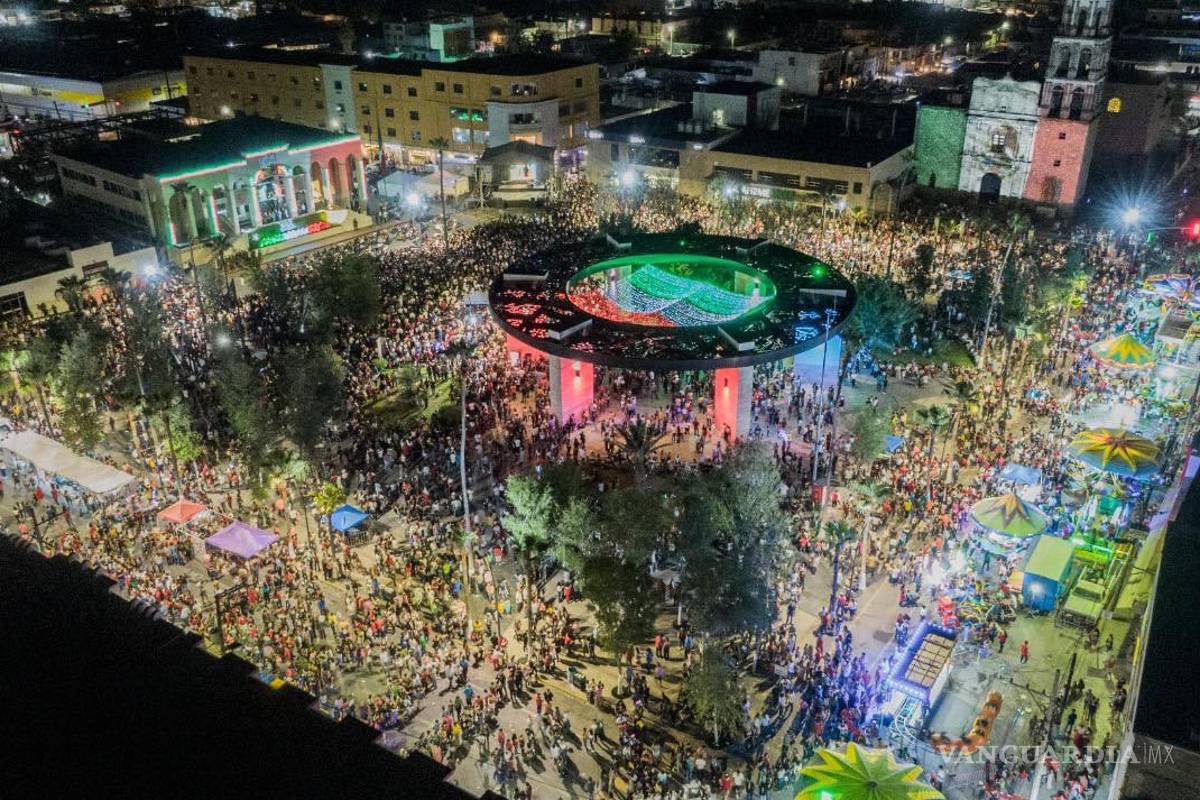Con éxito celebraron en Monclova 212 aniversario del Grito de Independencia