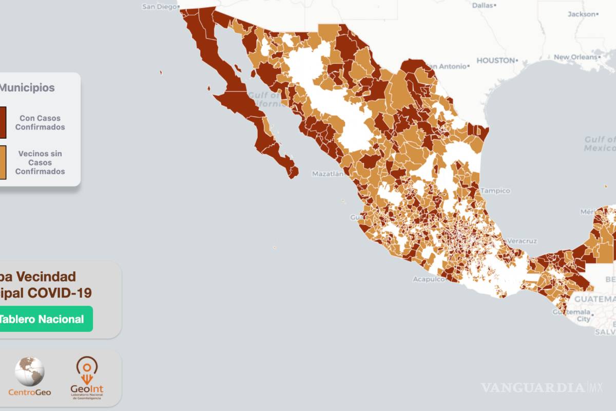 Coronavirus 'contamina' 16 municipios nuevos diarios, en promedio, durante los primeros 18 días de abril