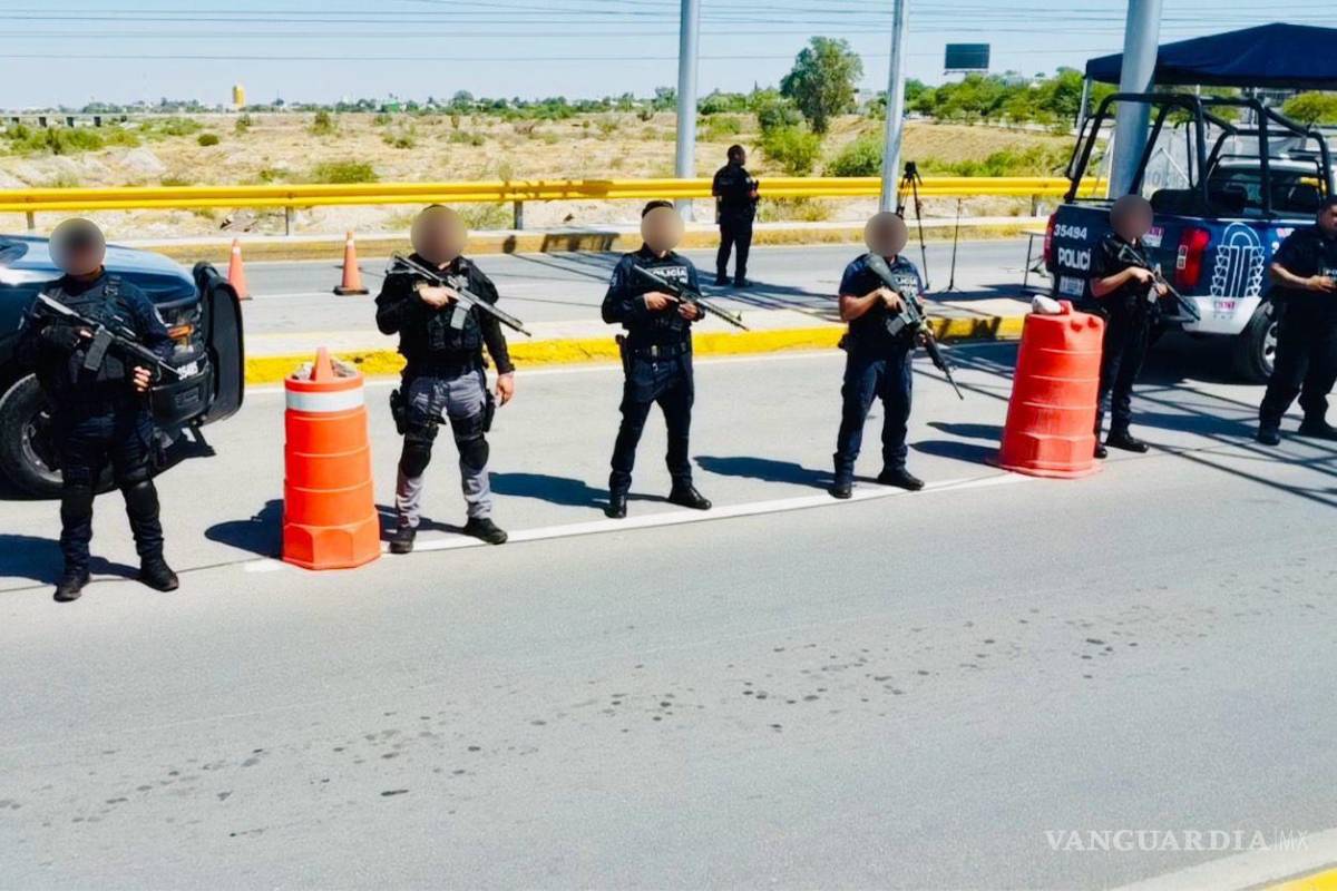 $!Elementos de seguridad trabajan en coordinación para ampliar la cobertura de vigilancia.