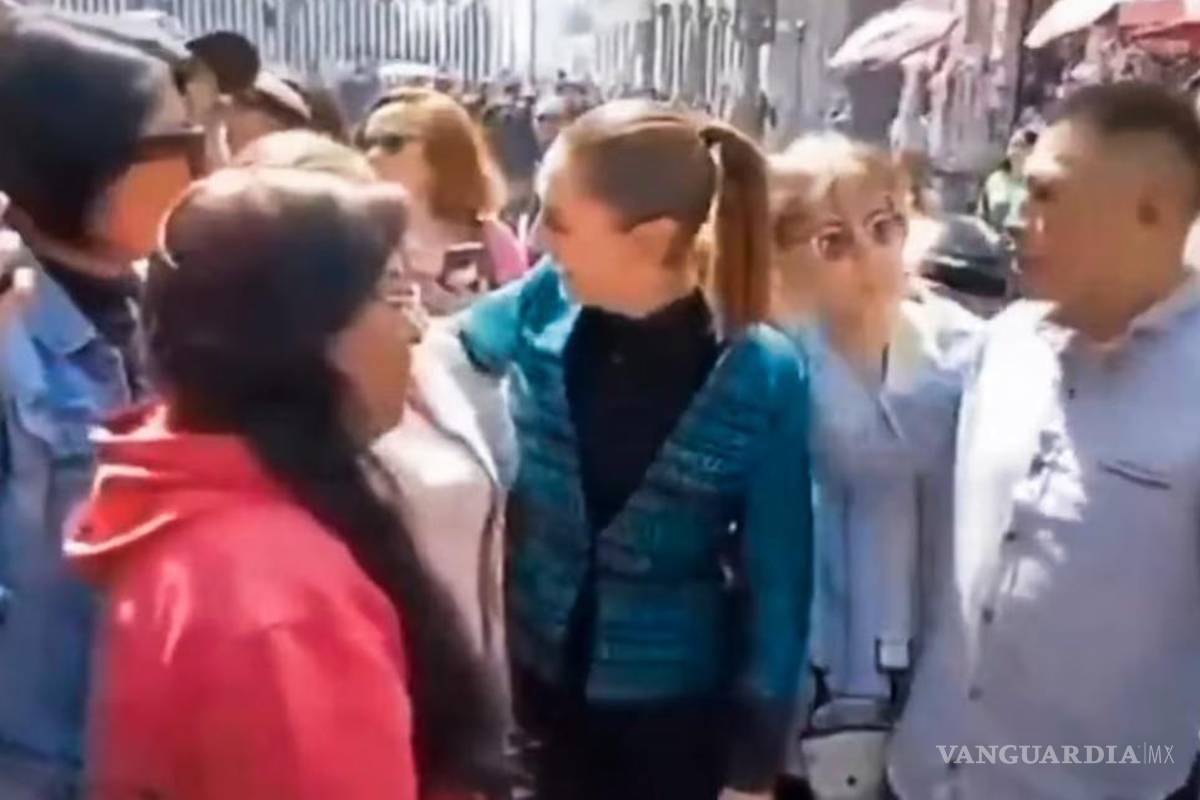 $!Un hombre ebrio acosó a la presidenta Claudia Sheinbaum durante un recorrido en la Ciudad de México, generando atención nacional.