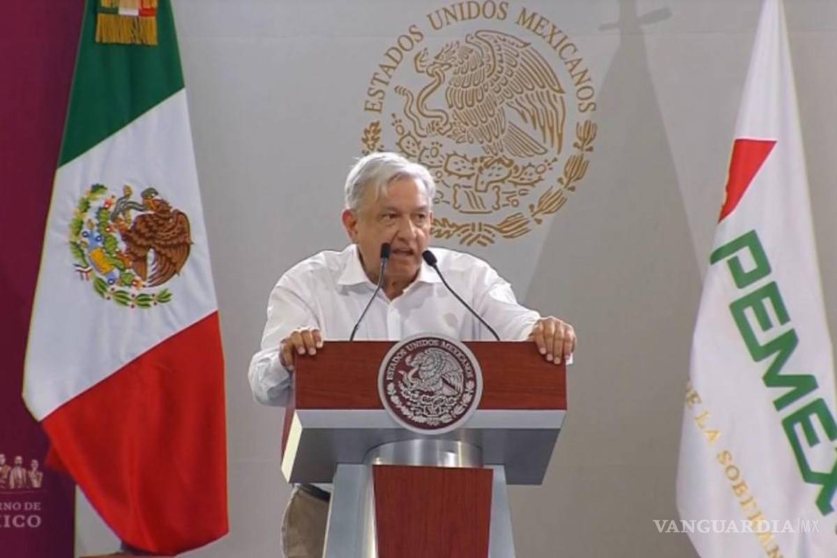 Avanza política energética, afirma AMLO por utilidades de Pemex