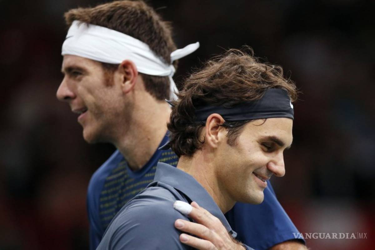 Choque de titanes entre Del Potro y Federer