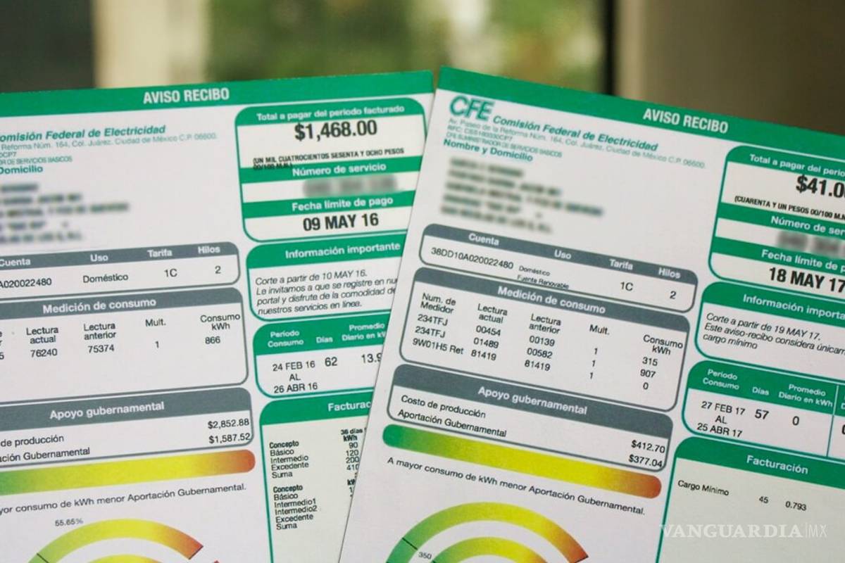 ¡Agárrese!... crisis eléctrica elevará tarifas domésticas de la CFE en un 3.3% en abril