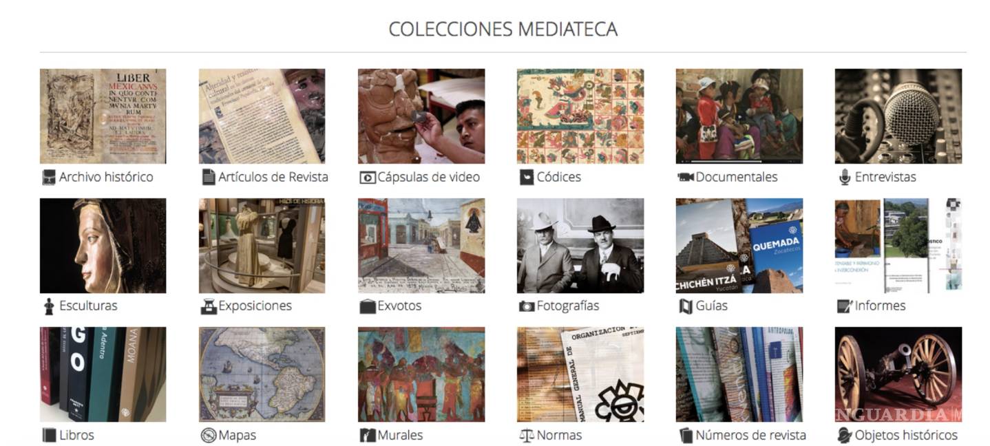 Lanza el INAH su Mediateca con el patrimonio cultural digitalizado