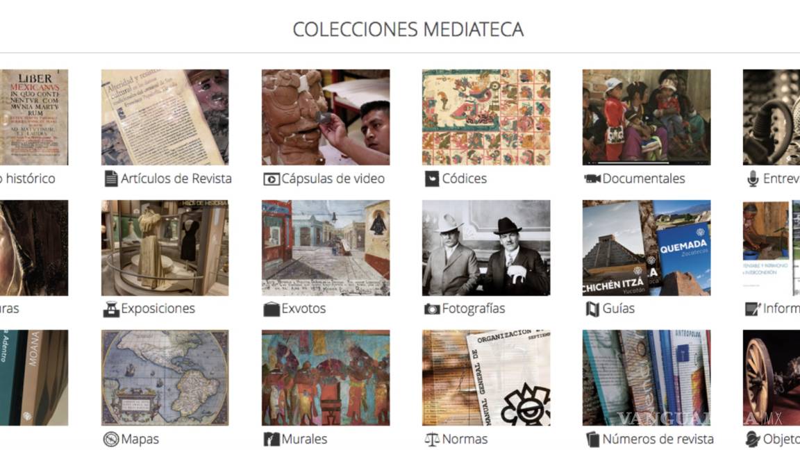 Lanza el INAH su Mediateca con el patrimonio cultural digitalizado