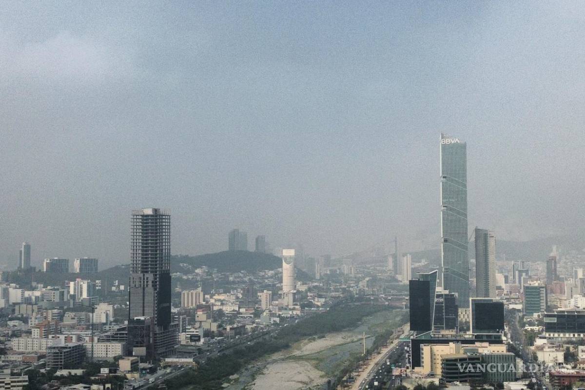 Lidera Monterrey, Nuevo León en niveles de aire sucio... de México